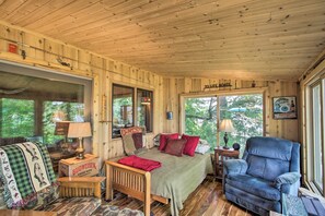 Cottage (2 Bedrooms) | Interior - Year-round Waterfront Getaway: Lake Access + Dock! (South Haven)
