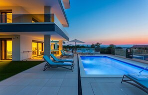Beheizter Pool