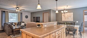 Idyllic Sturgis Home w/ Fire Pit & Large Deck!