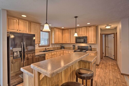 Idyllic Sturgis Home w/ Fire Pit & Large Deck!