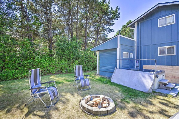 Coastal Pnw Gem W/ Hot Tub - Walk To Beach! - Twin Harbors State Park, Westport