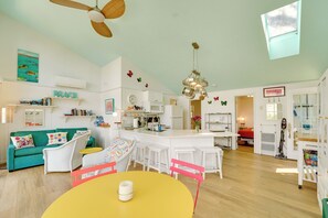 Cottage (2 Bedrooms) | Interior - Beachfront Lake Michigan Cottage: Fire Pit & Deck (Muskegon)