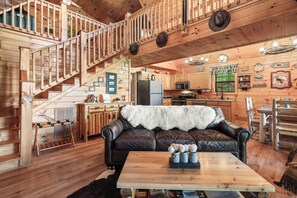 House (2 Bedrooms) | Interior - Bear Mountain Chalet in the Woods in Sevierville! (Sevierville)