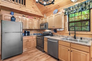 House (2 Bedrooms) | Interior - Bear Mountain Chalet in the Woods w/ Hot Tub (Sevierville)