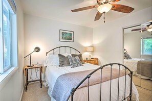 House (2 Bedrooms) | 2 bedrooms, laptop workspace, bed sheets - Cañon City Casa w/ Spacious, Private Yard! (Canon City)