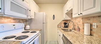 Coastal Condo w/ Dock Access, 2 Miles to Beach!