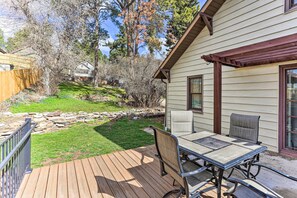 Terrace/patio - Dog-friendly SD Retreat ~ 4 Mi to Deadwood! (Lead)