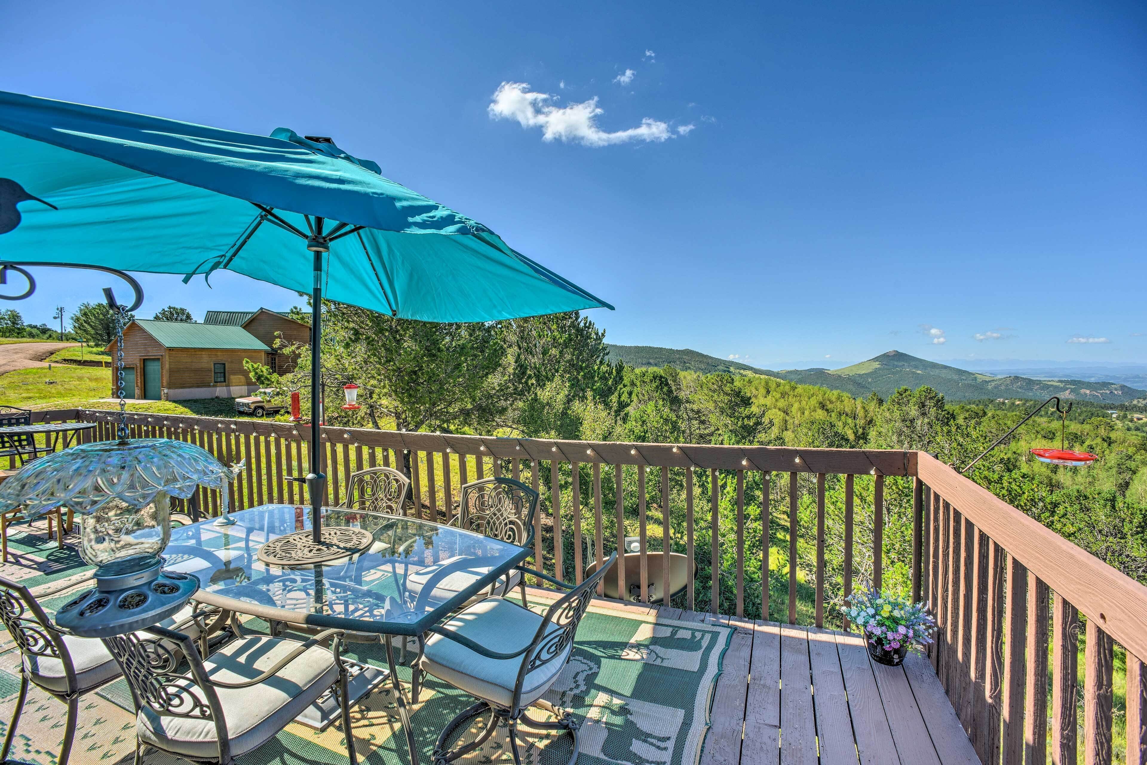 Cozy Mountain Cabin w/ Panoramic Mtn Views!
