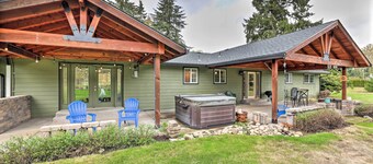 5-acre Getaway w/ Mtn View ~ 14 Mi to Eugene!