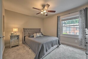 Apartment (1 Bedroom) | 1 bilik tidur, ruang kerja komputer riba, seterika/papan seterika 