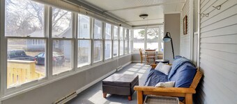 Snowmobile Trail On-site: Lakefront Mound Apt!