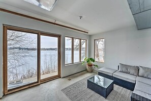 House (Multiple Bedrooms) | Interior - Lakefront Genoa City Home w/ Private Beach (Genoa City)