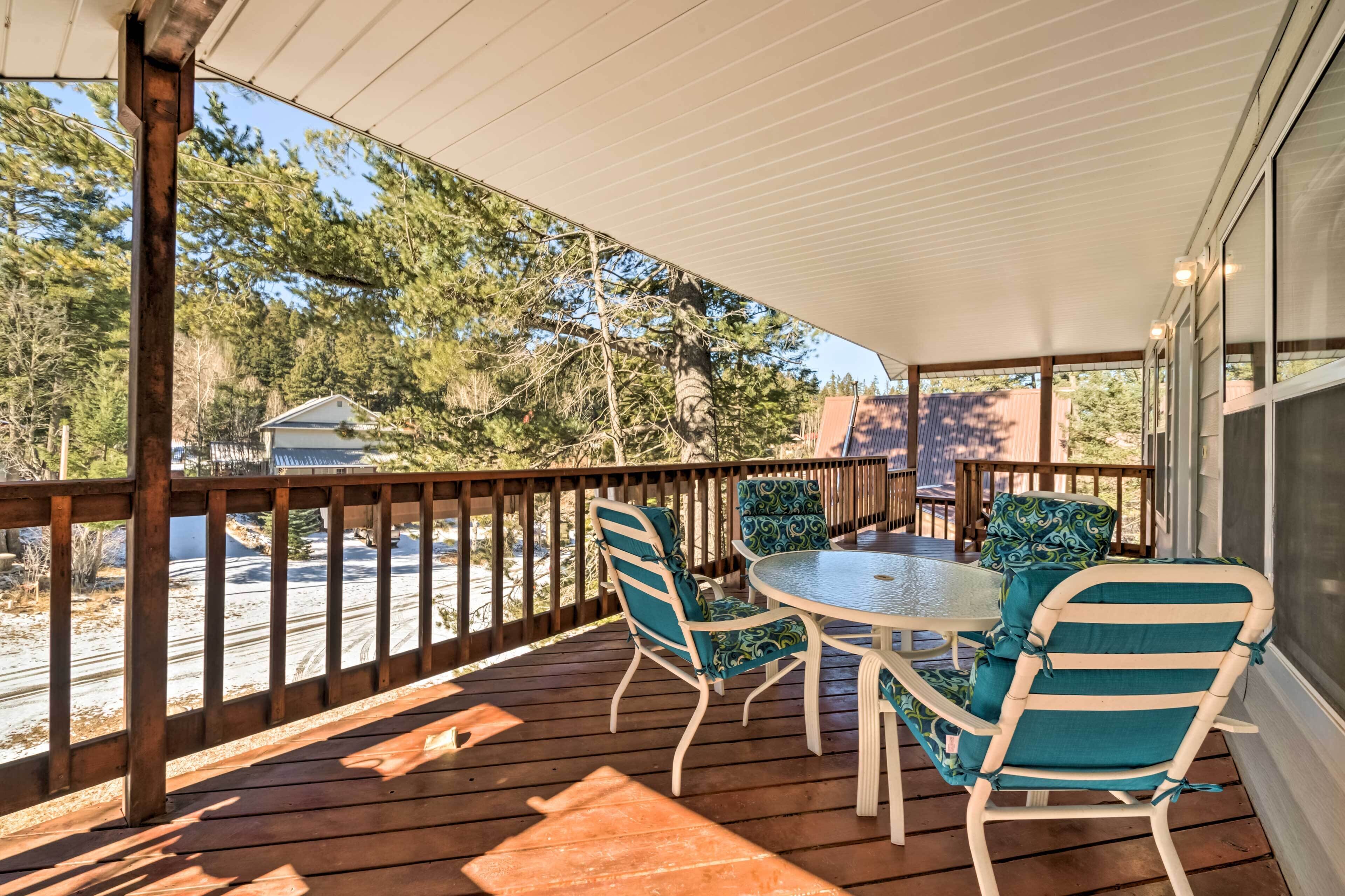 Pet-friendly Cabin ~ 3 Mi to Ski Cloudcroft Mtn!