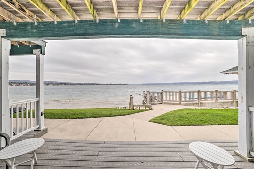 Lakefront Onekama Condo w/ Seasonal Pool!