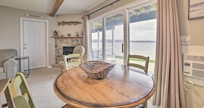 Lakefront Onekama Condo w/ Seasonal Pool!