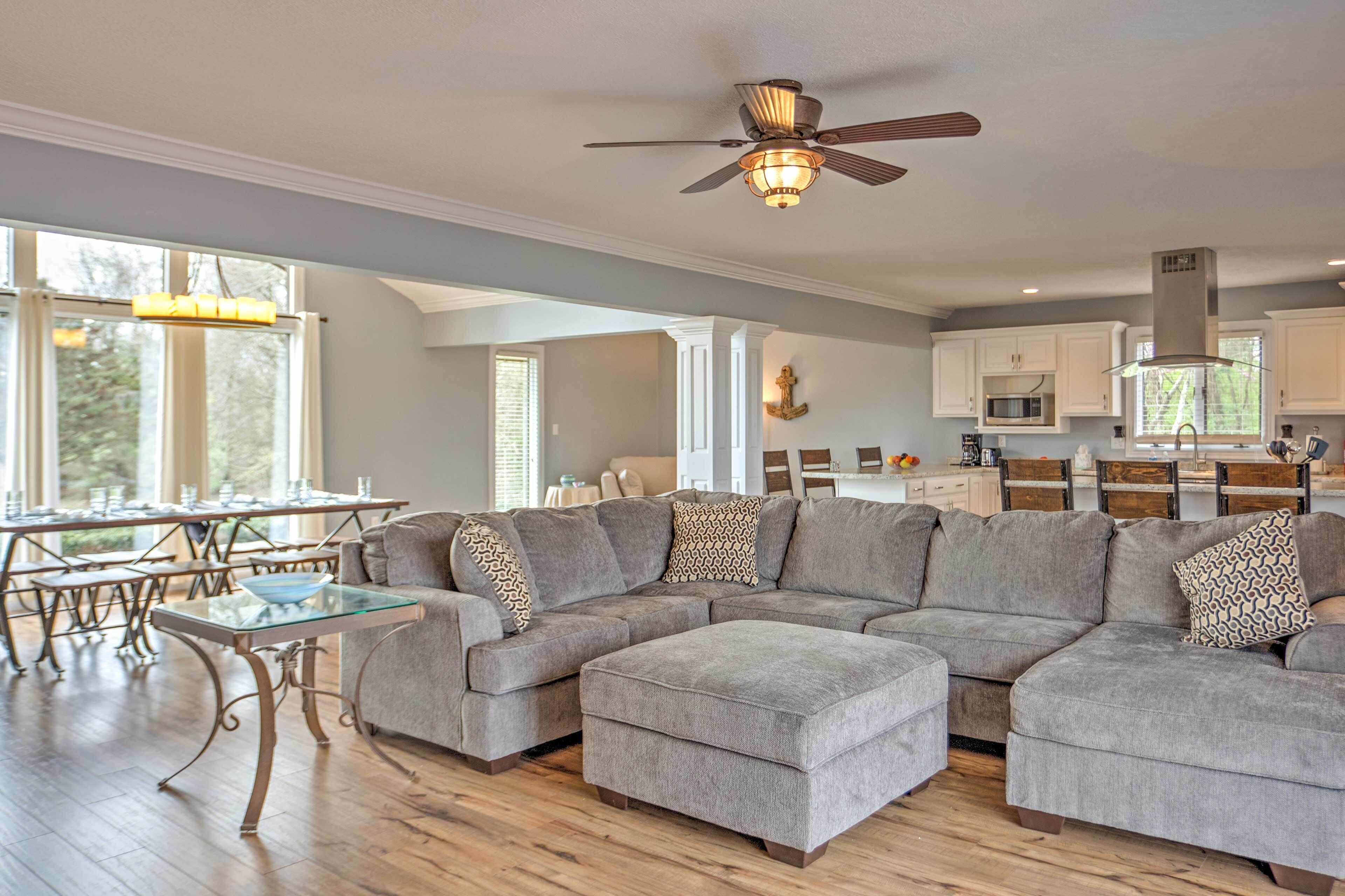 Monticello Home w/ Multi-level Deck on 2+ Acres!