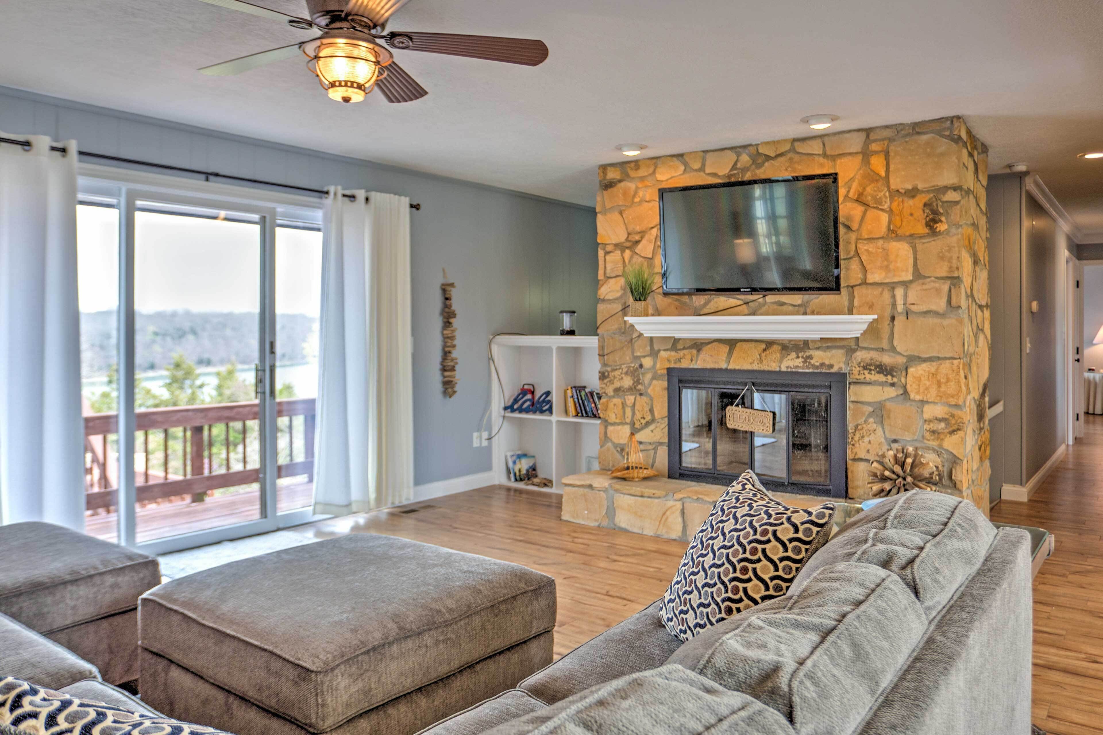 Monticello Home w/ Multi-level Deck on 2+ Acres!