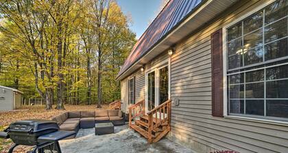 Secluded & Rural Frederic Home w/ Barn on 25 Acres