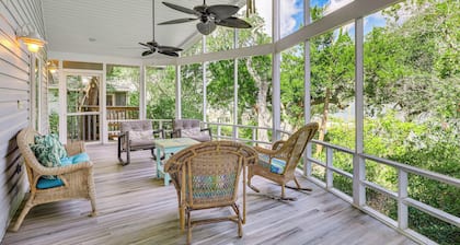 'reel Blessed' Topsail Beach Home w/ Private Dock!