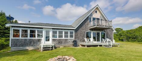 Façade de l’hébergement