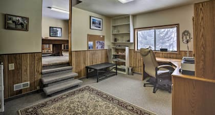 Serene Creekside Sheridan Getaway: Mountain Views!