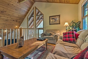 House (3 Bedrooms) | Interior - Spacious Maggie Valley Cabin w/ Hot Tub & MTN View (Maggie Valley)