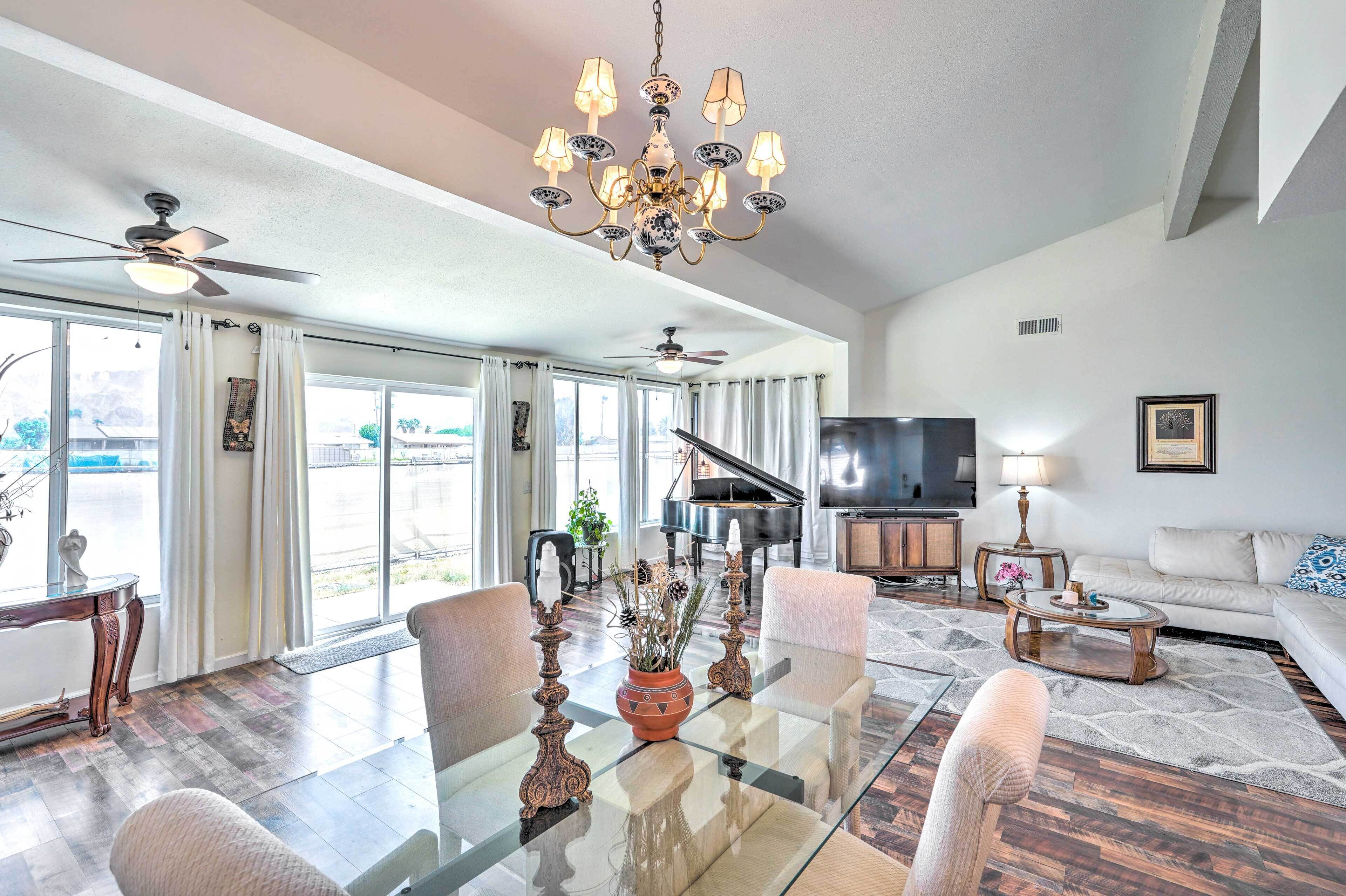 Sun-dappled Palm Desert Retreat w/ Pool & Spa