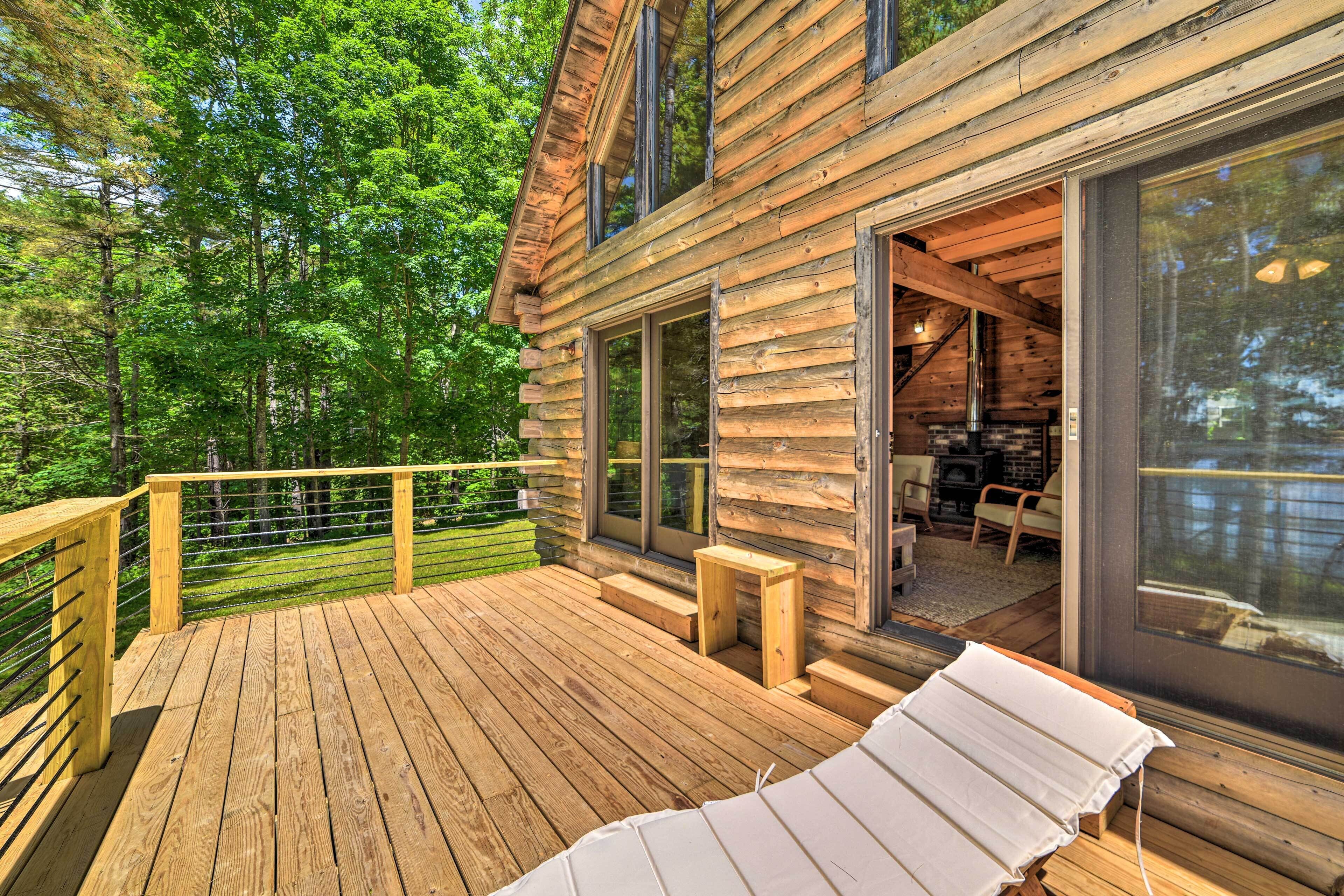 Waterfront Dresden Cabin With Deck + Fire Pit!