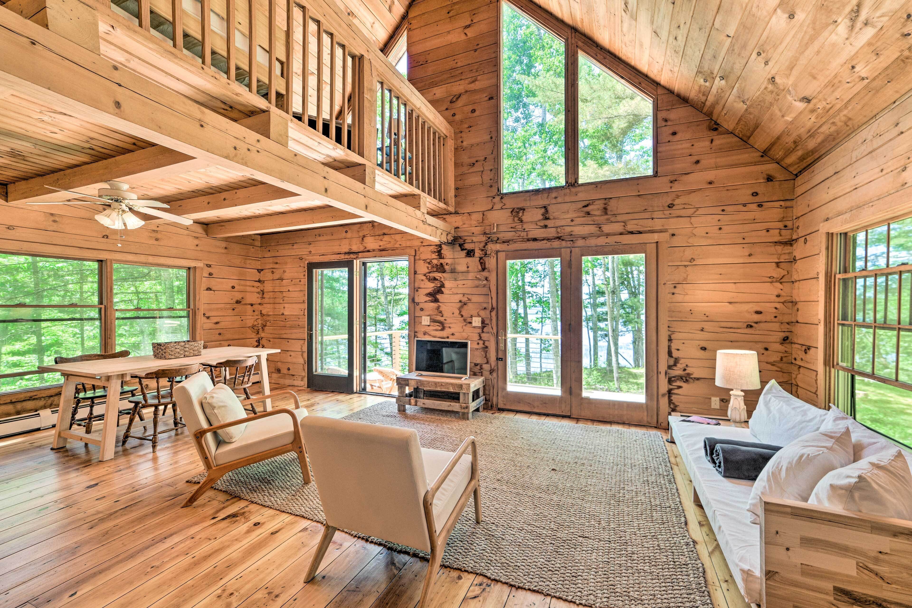 Waterfront Dresden Cabin With Deck + Fire Pit!