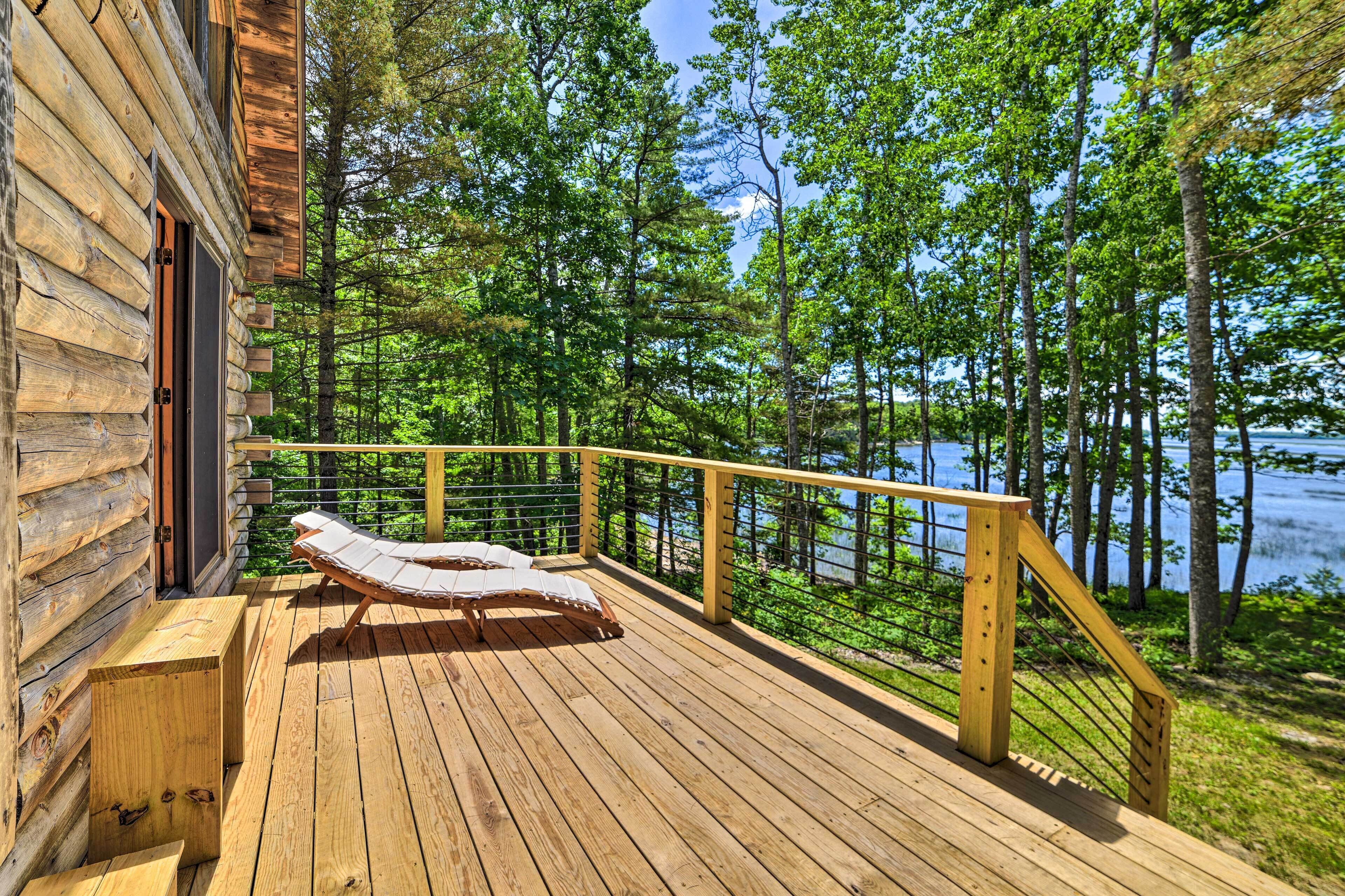 Waterfront Dresden Cabin With Deck + Fire Pit!