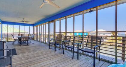 Waterfront Dauphin Island Home w/ Deck & Boat Dock