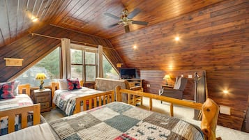 2 bedrooms, bed sheets