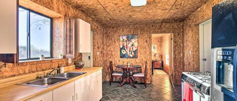 Façade de l’hébergement