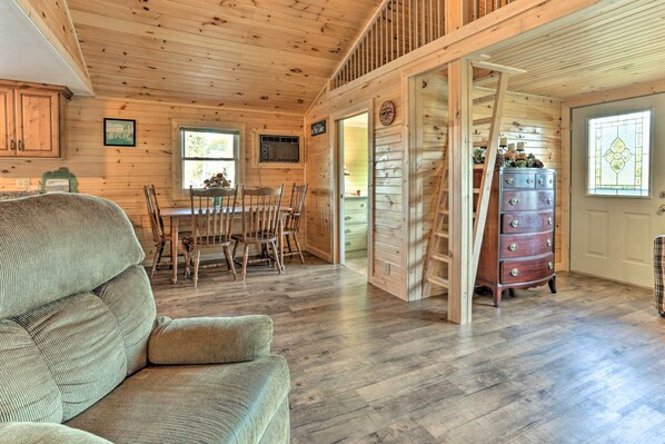 House (2 Bedrooms) | Interior - Waterfront Syracuse Home: Deck, Fire Pit & Kayaks (Syracuse)