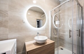 Shower, hair dryer - 3 bedroom amazing apartment in Vodice (Vodice)