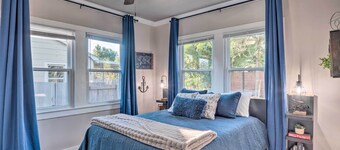 Central Cottage w/ Grill, 1 Mi to Cajun Field