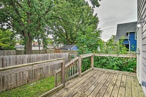 Terrace/patio - Charming Indianapolis Home ~ 4 Mi to Dtwn! (Indianapolis)