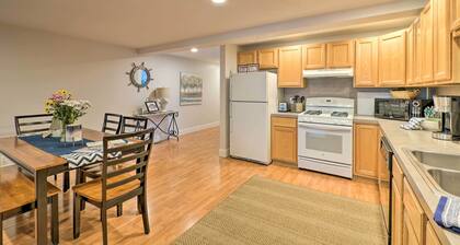 Cute Grand Haven Apartment: Walk Downtown Streets!
