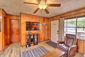 House (2 Bedrooms) | Interior - Devils Fork Resort Cabin w/ Designated Boat Slip! (Higden)