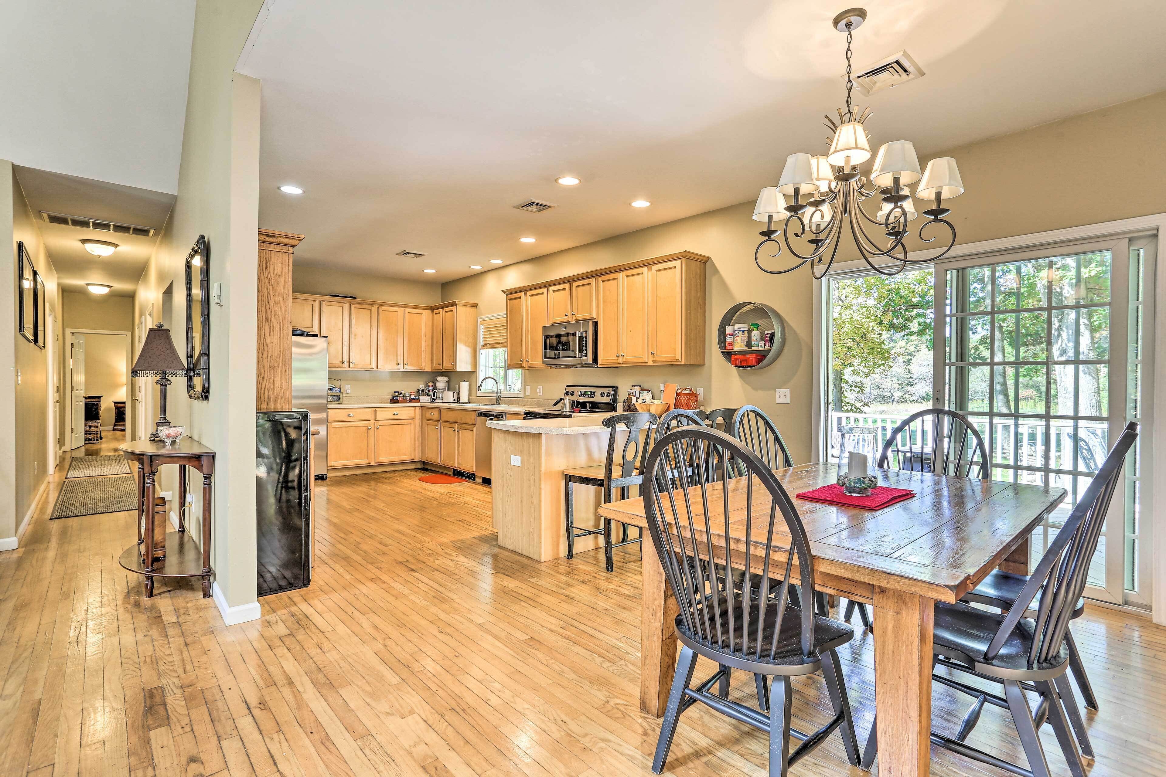 Grand Pine Bush Retreat on 2 Acres w/ Deck!