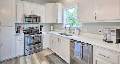 Modern Waveland Home w/ Deck, Walk to Beach!