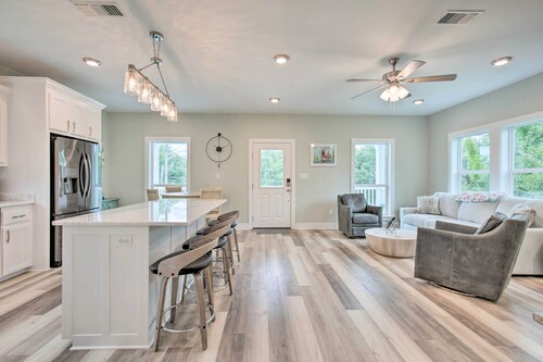 Modern Waveland Home w/ Deck, Walk to Beach!