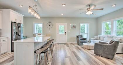 Modern Waveland Home w/ Deck, Walk to Beach!