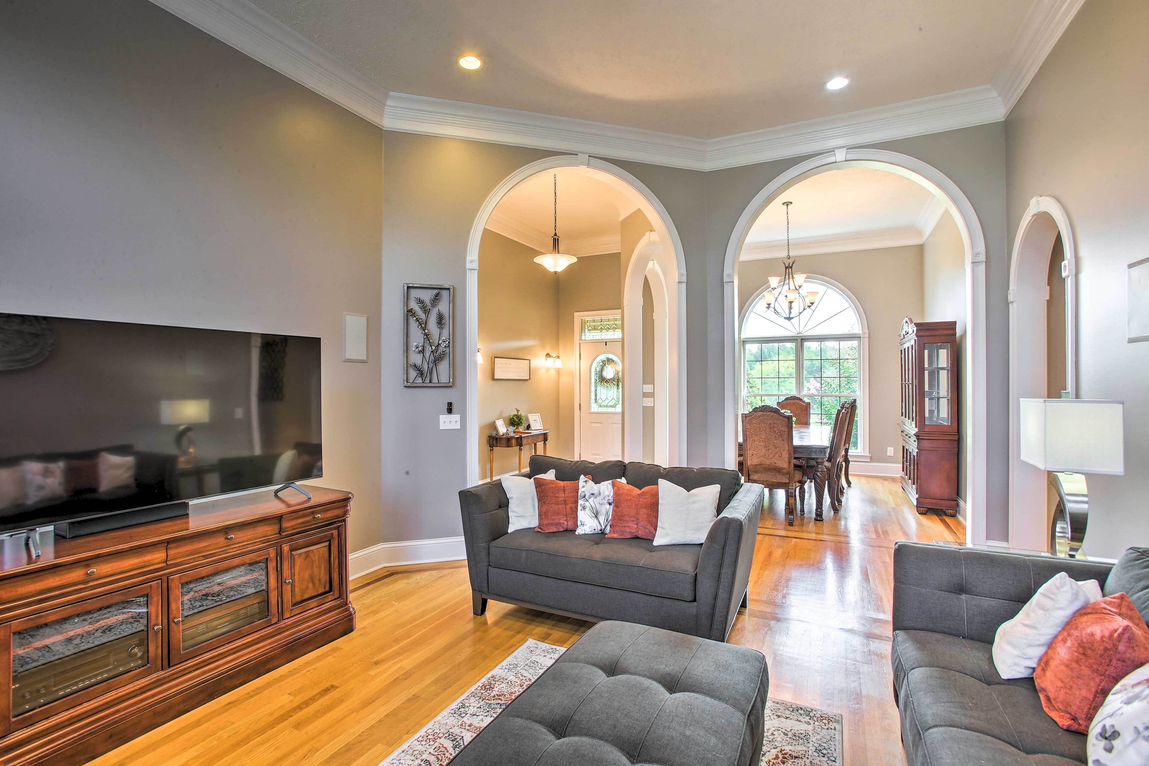 Spacious Family Escape w/ Pool, Bikes & Trails!