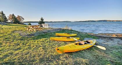 Oceanfront Sullivan Cottage on 6 Acres w/ Kayak!