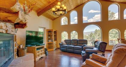 Southwestern Angel Fire Abode w/ Game Room