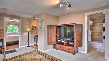 2 kamar tidur dan seprai linen