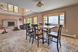 House (6 Bedrooms) | Interior - Spacious Lakefront Home w/ Sunroom & Bar! (Rogers City)