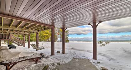 Spacious Lakefront Home w/ Sunroom & Bar!