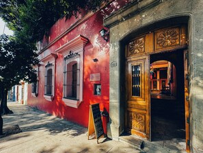 Façade de l’hébergement